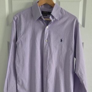 Polo by Ralph Lauren Men's Purple Shirt